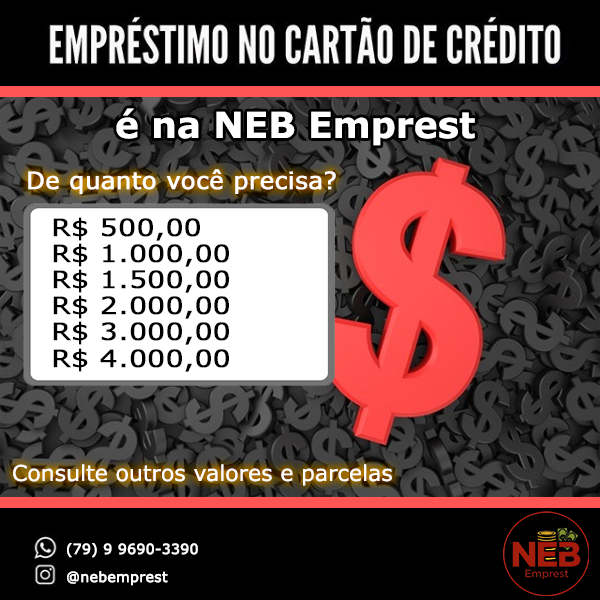 Faça uma Simulação na NEB Emprest em até 21x